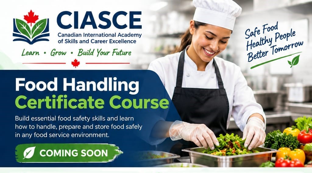 Food Handling Certificate Course